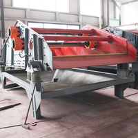 Écran vibrant linéaire à double moteur haute efficacité pour le traitement des minerais, ligne de déshydratation de sable et de boues 380V