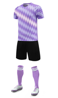 Seragam Sepak Bola Anak Unisex Grosir, Set Kaos dan Celana Pendek Bahan Polyester, Seragam Latihan Kustom, Perlengkapan Tim Sepak Bola, Pakaian Tim Olahraga