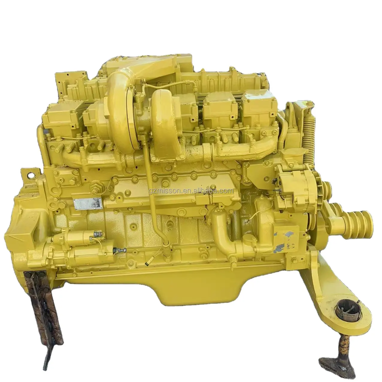 مجموعة محرك ديزل مخصصة ، 6D140 6D125 6D170 محرك ديزل لقطع غيار حفارة كوماتسو