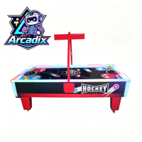 Arcadix Machine de jeu de hockey sur air à monnayeur, Table de hockey sur air, 2 joueurs, pour usage commercial en intérieur, pour enfants, vente en gros