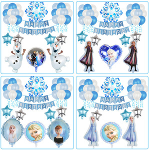 Frozen Princess Aluminio Película Globo <span class=keywords><strong>Cumpleaños</strong></span> Decoración Gran Set - <span class=keywords><strong>Elsa</strong></span>, Reina <span class=keywords><strong>DE</strong></span> LAS Nieves, <span class=keywords><strong>Anna</strong></span> Globos - Product Image 2