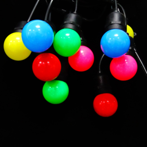 G45 RGB Base Led Bombillas Cadena Festoon Luces Festoon Iluminación 5M 10M 15M 20M Festival Cadena de luces - Product Image 1