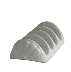 Özel tasarım 4 kabukları seramik Taco tutucu - Product Image 1