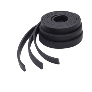 רצועת גומי ספוג מוצק EPDM PVC עמידה בלחץ עמידה בפני שחיקה רצועת איטום עמידה בפני שמש נגד קפיאה רצועה שטוחה נגד התנגשות - Product Image 4