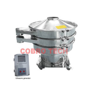 Professional stainless steel <b>small</b> rotary vibrating vibrate screen <b>sieve</b> machine - Product Image 3
