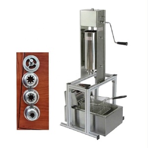 Máquina para Hacer Churros Española de Acero Inoxidable, Máquina Rellenadora de Churros de 7L <span class=keywords><strong>en</strong></span> Oferta - Product Image 1