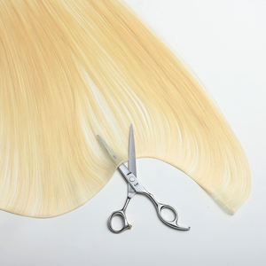 Hoge Kwaliteit 100% Remy Maagdelijke Natuurlijke Russische Hair Extensions Groothandel Volume Voor Geniale Inslag <span class=keywords><strong>Hand</strong></span> Gebonden Blonde 613 - Product Image 4