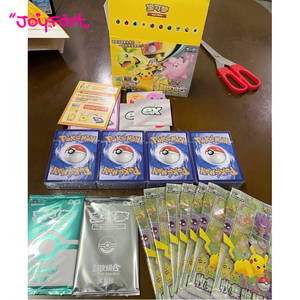 การ์ดสะสม PTCG ของแท้จากญี่ปุ่น ลายอนิเมะ พิคาชู หนังแท้ แบบรวมชุด 151 ตัว รุ่นพิเศษสำหรับครอบครัว ชุดบูสเตอร์สำหรับเด็ก - Product Image 2
