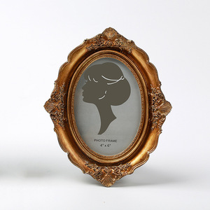 Résine art fabrication personnalisé résine fleur incrustation cadre <span class=keywords><strong>photo</strong></span> antique or cadres <span class=keywords><strong>photo</strong></span> pour européen - Product Image 5
