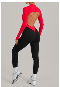 Nuovo Stile <span class=keywords><strong>Pantaloni</strong></span> Sportivi Monopezzo da Donna con Etichette Personalizzate - Completo Sportivo da Donna con <span class=keywords><strong>Pantaloni</strong></span> Aderenti Connessi - Product Image 5