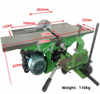 Table de travail du bois Portable scie Machine de découpe de bois rabot à bois combinaison multifonctionnelle Machine à bois en Stock