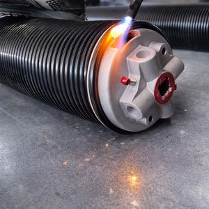 Ressort de torsion fabriqué à la machine, à bobinage uniforme, résistant aux charges, pour porte industrielle, avec production automatisée - Product Image 1