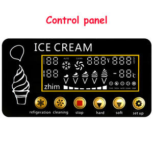 <span class=keywords><strong>AN</strong></span> Softeis-Maschine für Milchtee-Läden Drei Geschmacksrichtungen Joghurt/Frucht/Wasser Energy Star Zertifiziert 220V/110V 1 Jahr Garantie - Product Image 4