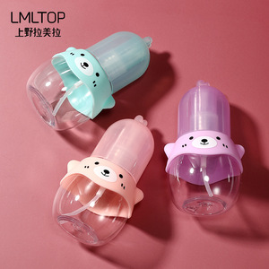 Lmltop Flacon pulvérisateur de dessin animé 50 ml, hydratant, distributeur cosmétique portable de voyage pour le visage, adultes, en silicone PETPP - Product Image 4