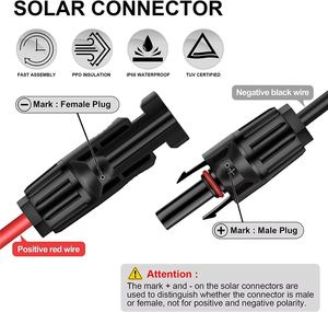 قارب منزلي 15FT 10AWG RV تمديد كابل أنثى ذكر موصل تسخير الأسلاك في الهواء الطلق - Product Image 6