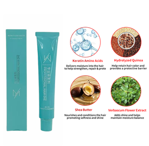 صبغة شعر دائمة من شوجي بالجملة، منتجات تلوين الشعر الاحترافية، 39 لونًا شائعًا، صبغة شعر عضوية للصالونات - Product Image 2