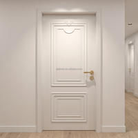 Porte intérieure en bois insonorisée et ignifugée de style moderne australien, projet STC 45, porte de chambre en bois massif à haute densité acoustique