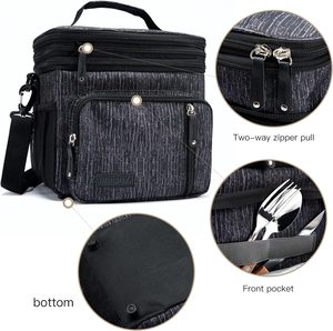 Free sample Large <b>Picnic</b> Thermal Insulated Cooler <b>Bag</b> with Customized 30L Food Transport Grill <b>Cool</b> Box <b>for</b> Shopping and Travel - Product Image 6