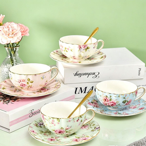 Juego de Taza y Platillo de Cerámica Ecológica de Lujo Moderno para Té, para Uso Doméstico, Venta Directa de Fábrica - Product Image 6