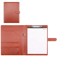 Porte-documents en cuir A4, classeur, sac à documents, dossier de présentation en PU, bouton pression opaque pour le bureau, l'école, les voyages et l'organisation