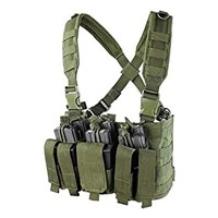 Shero Custom Utility Adjustable Ranger Gear Molle Magazine Pouches Vest Load Bearing Combat Tactical Chest Rig Bag