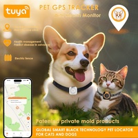 Traceur GPS pour animaux de compagnie ultra-léger 27,5 g Mini 4G avec moniteur de santé, application Tuya gratuite, étanche IP67, longue autonomie, garantie pour collier de chien
