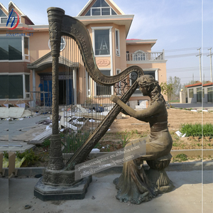 <span class=keywords><strong>Vida</strong></span> tamaño cuatro estaciones bronce dama estatuas para la decoración del jardín - Product Image 2