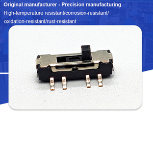 8-pin 3-מיקום מיני שקופיות <span class=keywords><strong>toggle</strong></span> מתג dc12v 50ma 50,000 מחזור חיים שחור - Product Image 4