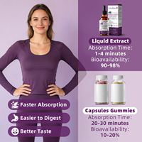 Gouttes Liposomales Kava, Mélisse, Safran, Camomille, L-Théanine – Adaptogènes pour le Stress, le Cortisol et la Calme – Végétaliennes – Ashwagandha KSM 66 – Adulte