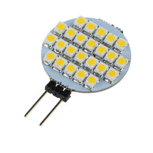 หลอดไฟ LED G4 ทรงกลม ขนาดเล็ก 12Vdc สำหรับติดตั้งใต้ตู้  80CRI 24LEDS 2835 5730 SMD 2.5W 3W  ง่ายต่อการเปลี่ยน - Product Image 3