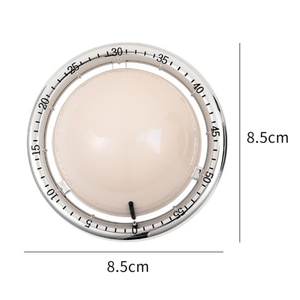 Gadgets Outil Planète 60 Minutes Cuisson Manuel Compte à rebours Cuisine Minuterie Magnétique Ronde Minuterie Mécanique pour Cuisine - Product Image 2