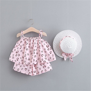 Ensemble cadeau pour bébé d'été, t-shirts de mode de Bangkok en gros et pantalons palazzo à jambes larges pour filles en ligne en Malaisie - Product Image 1