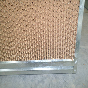 Coussin de refroidissement par évaporation pour tour de refroidissement, cage à poulets avec ventilateur d'évacuation, système de serre en PVC pour porcherie - Product Image 6