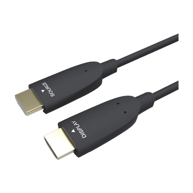 For HDMI 2.1 Active Optical Cable (AOC)-48Gbps 8K Support OM3 Fiber Copper Conductors Customizable Lengths Available