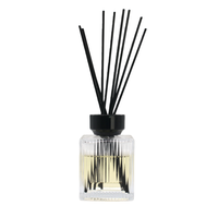 Diffuseur de parfum pour voiture en verre avec bouchon en bois, flacon vide suspendu de 8 ml, sans eau, coupe naturelle