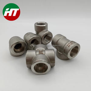 Ansi B 16,11 a Sa182f316 F316l Acoplamiento de soldadura de 3 enchufes 3000-9000lb Codo macho y hembra forjado a presión - Product Image 3