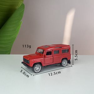 Véhicule jouet en métal moulé sous pression à friction et à rétrofriction avec remorque, cadeau pour enfants, vente chaude - Product Image 3