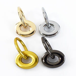 Meetee BF891 25*32mm bricolage bagages matériel accessoires alliage O anneau oeillet boucle sac <span class=keywords><strong>à</strong></span> main poignée sac côté Clip fermoir boucles - Product Image 3