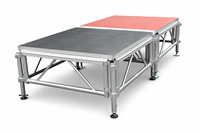 Scène d'événement extérieure en aluminium, scène modulaire portable, scène de concert, église, podium, piste de mariage, plate-forme de scène