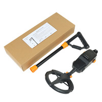 Détecteur de métaux professionnel portatif MD-1008A, détecteur d'or, chasseur de trésors, traqueur de métaux, chercheur + bobine de recherche