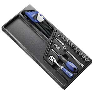 EXPERT - E194680 1/4 ''douille et module d'accessoires 45 pièces-EAN 3258951946800 RATCHET ET SOCKET SETS 1/4" - Product Image 1