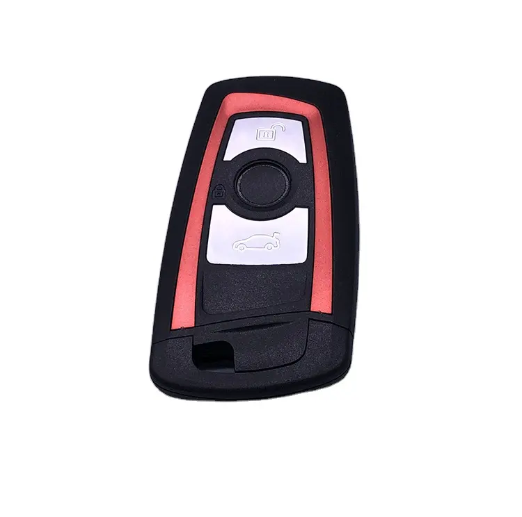 Grosir Remote Pintar Otomatis Merah Kosong untuk BMW Cas4 F Seri 3 Tombol Penutup Kunci Mobil Pintar