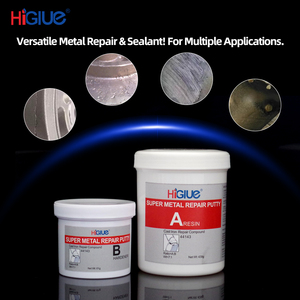 Masilla de Reparación Supermetálica Reforzada con Acero para Mantenimiento de Maquinaria, Resistente a la Corrosión, de Alta Resistencia a Impactos, de Dos Componentes, 500g - Product Image 5