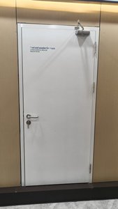 <span class=keywords><strong>Puerta</strong></span> Metálica Cortafuego de Una Hoja para Apartamentos, Hoteles e Interiores de Habitaciones, <span class=keywords><strong>Puerta</strong></span> de Acero Ignífuga de Una Hoja - Product Image 4