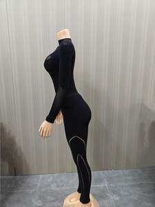 G01750C 2025 Herbst/Winter Bestseller Damen Mesh-Leggings-Sets - Product Image 5