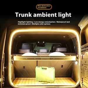 Accessori luce auto universale 5M portellone posteriore LED illuminazione ambiente bagagliaio Neon LED strisce luci interne per auto - Product Image 4