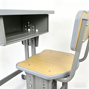 Offre Spéciale : Ensembles Scolaires – Chaises Métalliques pour Étudiants, Tailles Personnalisées, Pupitres et Chaises de <span class=keywords><strong>Classe</strong></span>, Mobilier Scolaire, Chaises et Tables d'École - Product Image 2