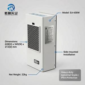 เครื่องปรับอากาศแบบตู้สำหรับอุตสาหกรรม Hengrong EA-600W ประหยัดพลังงาน เหมาะสำหรับอุตสาหกรรมระบบ PLC อัตโนมัติ ให้ความเย็นทรงพลัง - Product Image 5