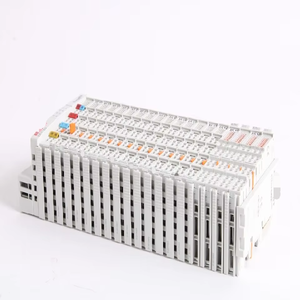ตัวควบคุมการเขียนโปรแกรม PLC รุ่น EK1100 EtherCAT พร้อม <span class=keywords><strong>2</strong></span> ชิ้น EL31622, EL9186, EL10183, EL9187 และ <span class=keywords><strong>2</strong></span> ชิ้น EL2008 - Product Image 1