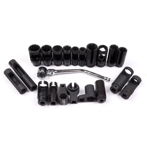 Juego de 21 Piezas de Herramientas para Sensor de Oxígeno Automotriz, Juego de Llaves de Vaso Desplazadas, Herramienta de Extracción, Juego de Llaves de Vaso Maestras para Sensor de O2 - Product Image 6